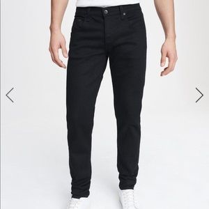 New Rag and Bone Skinny Fit Black Jean Fit 1 30x33